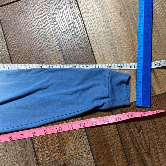 Harry Potter Blue Ombre Long Sleeve Tie Front Shirt Size S - Picture 7 of 7